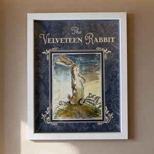 Vintage Velveteen Rabbit Wall Art